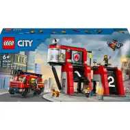 LEGO® City: Požiarna stanica a požiarny vůz (60414)
