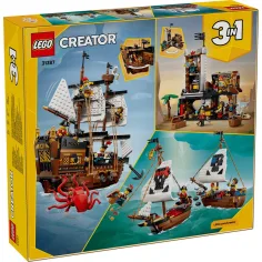 LEGO® Creator: Ikonická pirátska loď (31387) obrázok 9
