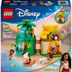 LEGO® Disney: Vaiana veselé dobrodružstvá na ostrove (43260)