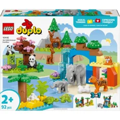 LEGO® DUPLO®: 3 v 1 rodiny zvierat vo voľnej prírode (10446) obrázok 1