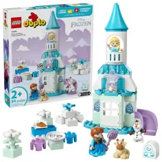 LEGO® DUPLO®: Anna a Elsa ľadový zámok párty (10455)