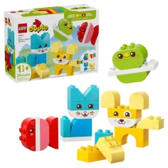 LEGO® DUPLO®: Kreatív a roztomilý, 3 v 1 domácich miláčikov (10477)