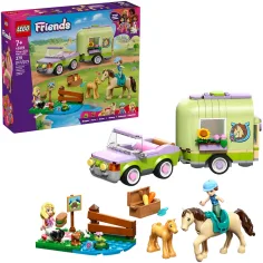 LEGO® Friends: Nákladný príves pre kone a jazdca (42695)