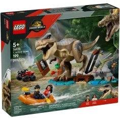 LEGO® Jurassic World: Útek pri rieke pred T-Rexom (76975) obrázok 1