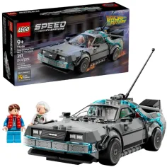 LEGO® Speed Champions: Návrat do budúcnosti časový stroj (77256)