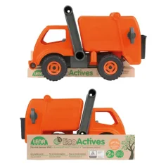 LENA: ECO oranžové smetiarske auto 31cm obrázok 4