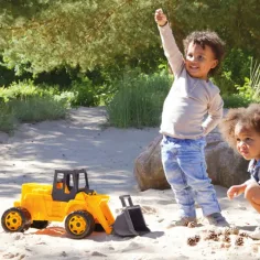 LENA: ECO žltý obrovský nakladač 63cm obrázok 2