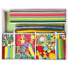 LENA: Jumbó remeselnícky kreatívny hobby set 800ks obrázok 3