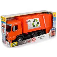 LENA: Mercedes Worxx Arocs smetiarske auto na selektívny zber odpadu 54 cm obrázok 4
