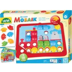 LENA: Mosaik Prvý bodkový herný set - Vozidlá