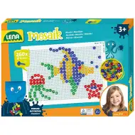LENA: Mosaik Transparentný kreatívny set 10mm 260ks