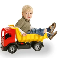 LENA: Obrovský dumper červenej farby 62cm obrázok 2
