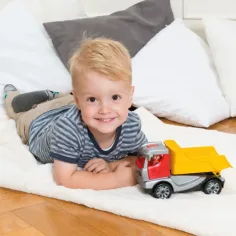 LENA: Truckies sklápač s figúrkou 22 cm obrázok 4