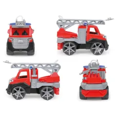 LENA: Truxx 2 červené hasičské auto s rebríkom 29cm obrázok 3
