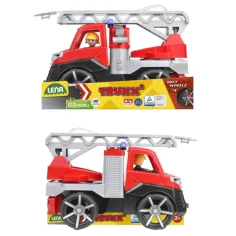 LENA: Truxx 2 červené hasičské auto s rebríkom 29cm obrázok 5