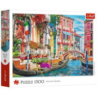 Letné popoludnie v Benátkach - 1500-dielne puzzle - Trefl