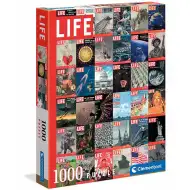 LIFE Magazin: Titulné listy HQC puzzle 1000ks - Clementoni