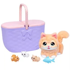 Little Live Pets: Mačka v košíku so svojimi mačiatkami obrázok 2