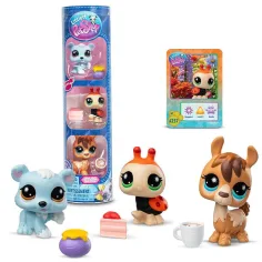 Littlest Pet Shop: Ľadový medveď, lienka, lama 3-dielna figúrka balenie 4. séria