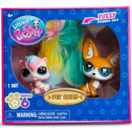 Littlest Pet Shop Pet Pairs sada figúrok zvieratiek – séria 6