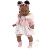 Llorens: Diara 38cm plačúca bábika v ružovom oblečení
