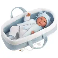 Llorens: Mimo plačúca bábika novorodenca s nosičom 40cm