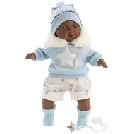 Llorens: Sirham 38cm plačúca bábika vo hviezdičkovom oblečení