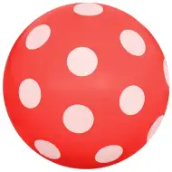 Lopta bodkovaná 22cm