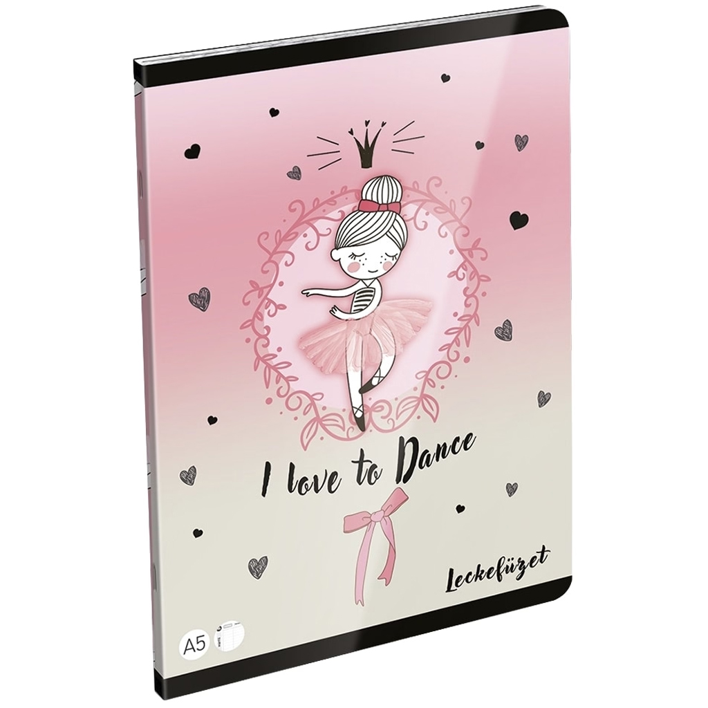 ICO: LizzySuli Lovely Ballerina Tiny Dancer zošit A/5 40listový