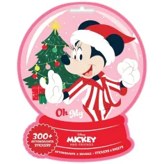 Luna: Disney Minnie Mouse vianočná samolepková sada 300ks obrázok 1