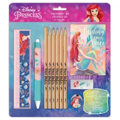 Luna: Disney Princezné Ariel písací set 11ks