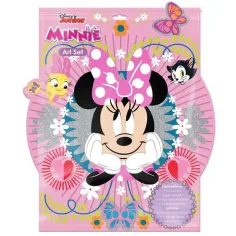 Luna: Minnie myš farbička, s nálepkami a 6 ks fixiek