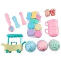 Luna: Muffin súprava s párty vozíkom 21 dielny set obrázok 2