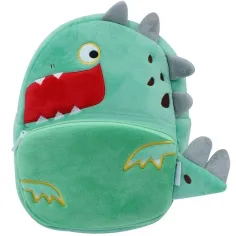 Luna: Must Team Dinosaurus vzorovaný detský plyšový batoh 27x10x24cm