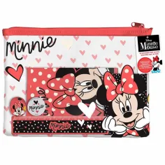Luna: Sada písacích potrieb Minnie myš v PVC taške