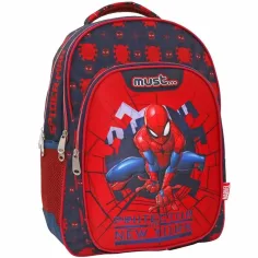 Luna: Spider-Man trojkomorový školský batoh, ruksak 32x18x43cm