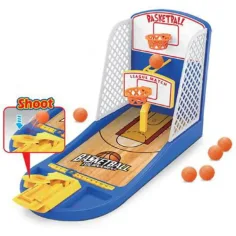 Luna: Stolný basketbal hrací set s dvojitou basketbalovou doskou 38x23cm obrázok 2
