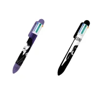 Luna: Stredajšie 6-farebné guľôčkové pero v rôznych variantoch, 1 ks