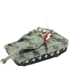 M1 Abrams tank so svetelnými a zvukovými efektmi na diaľkové ovládanie 1/32  22cm obrázok 4