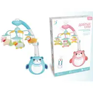 Macko kolotoč nad detskú postieľku vo dvoch variantoch