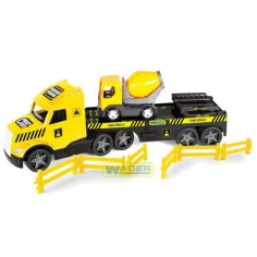 Magic Truck Technic kamión s domiešavačom betónu 79cm - Wader obrázok 2