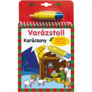 Magické pero - Vianoce omaľovanka