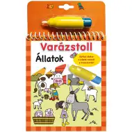 Magické pero - Zvieratá omaľovanka