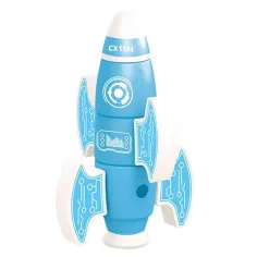 Magnetická raketa v modrej farbe obrázok 2