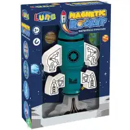 Magnetická raketa v zelenej farbe