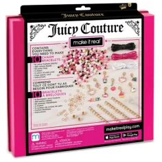 Make It Real: Juicy Couture ružový a trblietavý set na výrobu šperkov obrázok 2