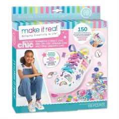 Make It Real: Sticker Chic Ozdobovanie topánok - Móda dúhových ciest