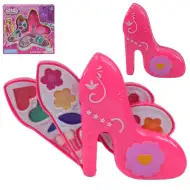 Make Up Set: Mejkap paleta v tvare topánky s krémovými farbami