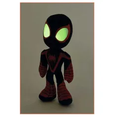 Marvel: Amazing Friends - SpiderMan Miles Morales plyšová figúrka so svietiacimi očami 25cm obrázok 3