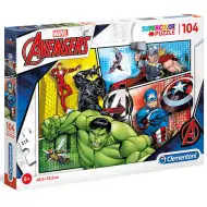 Marvel Avengers Supercolor puzzle 104ks - Clementoni